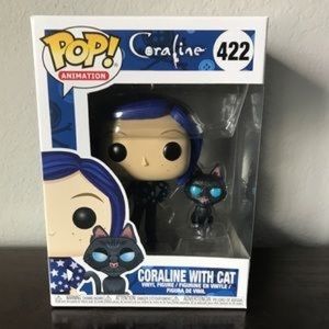 coraline with cat pop